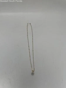 Gold Chain 14K (Stamped 14K -Tested 14.00Kt,13.92Kt) Weight 2.6g - Picture 1 of 9