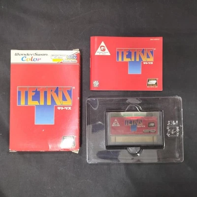 Tetris Vanguard WonderSwan Color Game Cartridge Bandai Japan NTSC-J Puzzle - Image 1 of 3