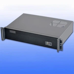 DX-2300L 2U IPC Server Chassis f/MATX /Hard Drives (Aluminum Striped Panel) - Picture 1 of 1