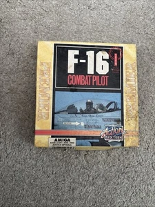 F-16 Combat Pilot Amiga Game 1992 Boxed, Untested - Picture 1 of 3