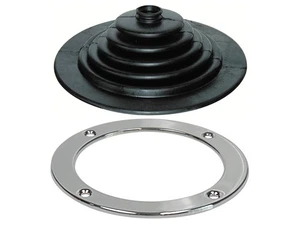 1962-64 Galaxie Shift Boot Manual Trans Floor Shift Trim Ring Falcon 63 New - Picture 1 of 2