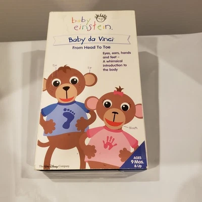 Baby Einstein Baby Da Vinci (VHS, 2004) Tested Rare OOP - Image 1 of 4