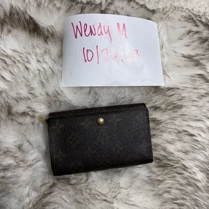 Louis Vuitton Porte Monnaie Billets Tresor Geldbörse - Bild 1 von 3