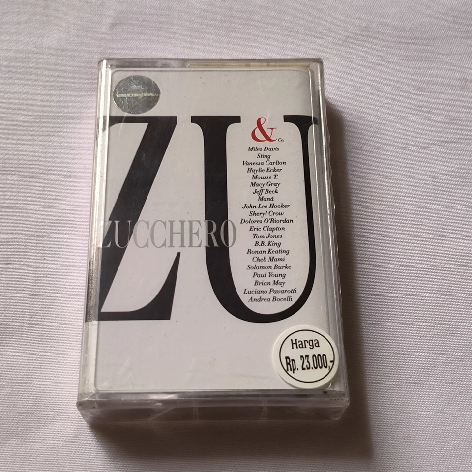 Zucchero Fornaciari - Zu & Co 2004 - original indonesia tapes NEW - Image 1 of 4