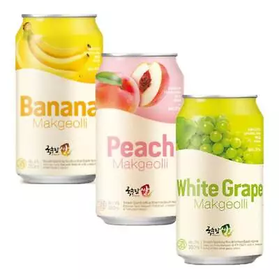 KOOKSOONDANG Makgeolli Korean Fruity Smooth Sparkling Rice Wine Can 350ml - Image 1 of 4