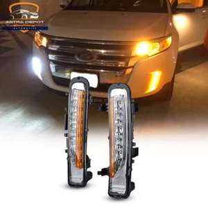 LED Daytime Running Light Turn Signal Fog Lamp for Ford Edge 2011 2012 2013 2014 - Foto 1 di 11