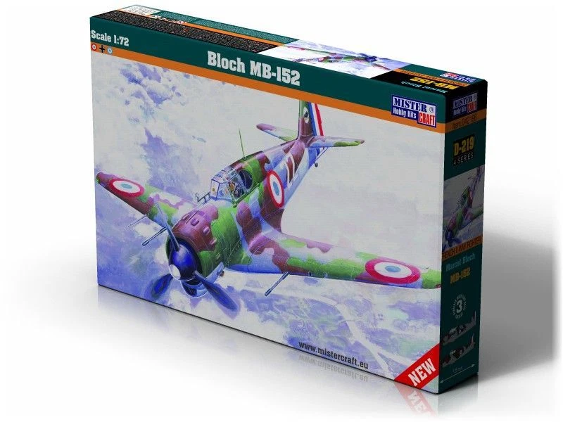 Mistercraft D-219 - 1:72 Bloch MB-152 - Nuovo - Immagine 1 di 1
