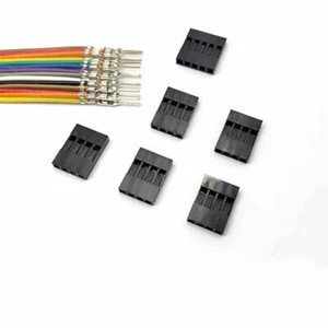 Male-Male Single/Double Row DuPont 2.54mm Rainbow Cable Ribbon Jumper Wire - Picture 1 of 5