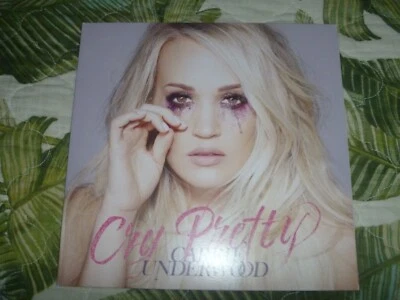 VINYL LP ALBUM CARRIE UNDERWOOD CRY PRETTY RARE PINK VG++ LYRICS GATEFOLD - Image 1 of 4
