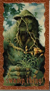 DC VERTIGO GOLD FOIL CARD I SWAMP THING - Picture 1 of 1