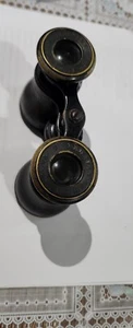 Vintage Lemaire Fabt Paris Antique Brass Birdwatching Sport Binoculars - Picture 1 of 9