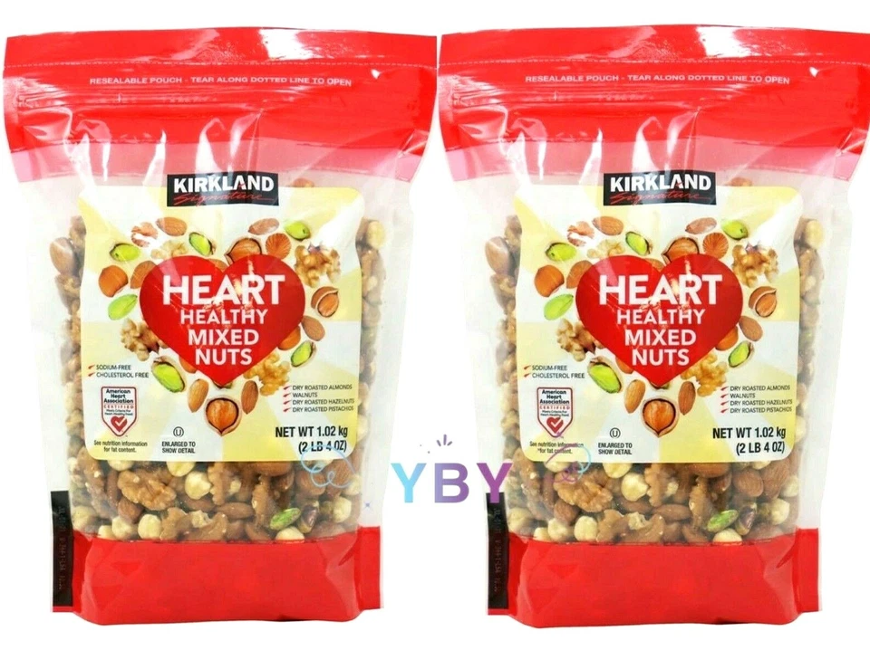 Kirkland Signature Heart Healthy Nuts 36oz