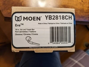 MOEN Eva 18 in. Towel Bar in Chrome YB2818CH - Picture 1 of 3