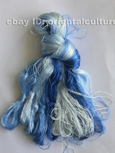 Chinese 100%real natural mulberry silk,hand-dyed embroidery silk floss/thread - Picture 1 of 3
