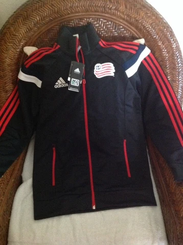 Adidas New England mls soccer  Anthem Track jacket  new with tags size XL Men's Cover