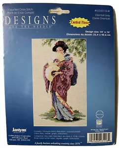 Janlynn Geisha Lady gezählt Kreuzstich Kit Designs für die Nadel versiegelt Neu in Verpackung - Bild 1 von 6