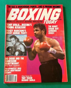 Revista Boxing Today febrero 1982 Rocky Marciano & Tony Ayala portada - Imagen 1 de 12