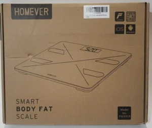 Homever Body Fat Scale Smart Wireless Digital Bluetooth BMI Body Weight Scale - Picture 1 of 4