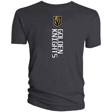Vegas Golden Knights T-Shirt Logo Men Las Cotton Blend LVGK VGK Vertical