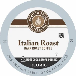 Barista Prima Coffeehouse Italian Roast K-Cups Coffee Pack of 10 K-cup Pods - Picture 1 of 1