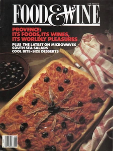FOOD & WINE Magazine June 1988 Provence Latest Microwave Ovens BiteSize Desserts - Imagen 1 de 3