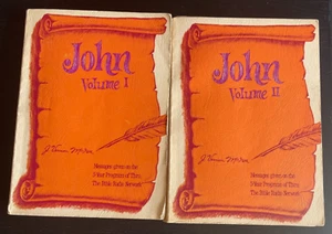 J Vernon McGee Thru The Bible JOHN Volume 1&2 Paperback Christian Books SAVE10%+ - Picture 1 of 1