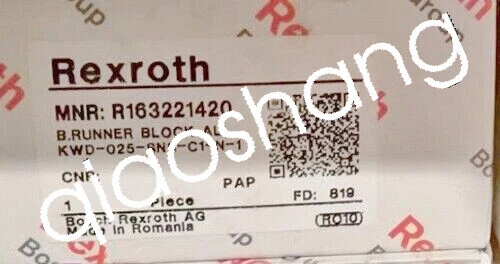 R163221420 Rexroth slider new via FedEx or DHL - Image 1 of 1