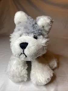 8" Webkinz Grey & White Husky Dog Plush HM120 Stuffed Animal Retired, No Code - Picture 1 of 4