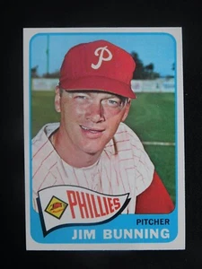 Tarjeta de béisbol Topps #20 1965 de Jim Bunning (casi nueva-como nueva) - Imagen 1 de 2