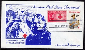 1981 American Red Cross 100th & Nursing (1910) Women Cover Collectors FDC NZ836 - Picture 1 of 1