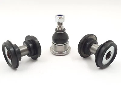 JAGUAR XK8 XKR X100 OEM FRONT UPPER WISHBONE ARM REBUILD KIT BALL JOINT BUSHES - Image 1 of 4