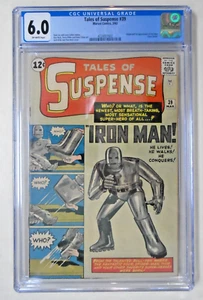 Tales of Suspense #39; CGC 6.0. Off-white pages. Origin and 1st Iron Man! - Picture 1 of 3