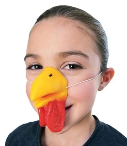 Rubie's Costume Company Rooster/Chicken Nose Costume, Yellow/Red - Picture 1 of 2