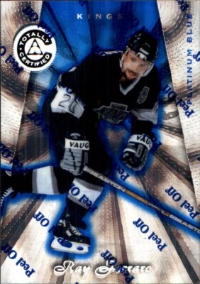 1997-98 Pinnacle Totally Certified PLATINUM BLUE #82 Ray Ferraro #2627/3099 - Image 1 of 2