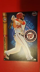 BRYCE HARPER WASHINGTON NATIONALS FATHEAD TRADEABLES REMOVABLE STICKER 2014 #50 - Picture 1 of 1