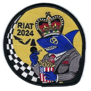 93rd FIGHTER SQUADRON 'MAKOS' RIAT 2024 patch - Picture 1 of 1