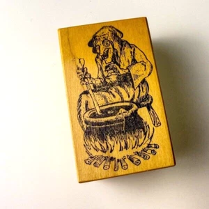 Witches Brew ~ Halloween ~ Horror ~ Gummistempel ~ 1,5" x 2,5" ~ Circustamps 1989 ~ selten! - Bild 1 von 7