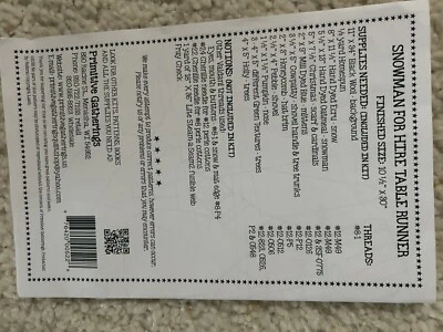 primitive gatherings quilting kits - Image 1 of 2