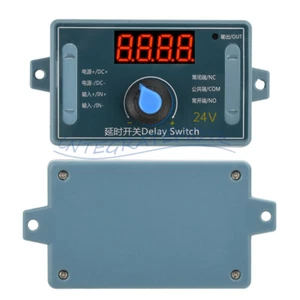 DC5V 12V 24V Adjustable Time Delay Relay Module LED Digital Timer Control Switch - Picture 1 of 15