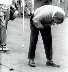 1960 Drahtfoto Arnold Palmer im Insurance City Open Wethersfield Country Club - Bild 1 von 2