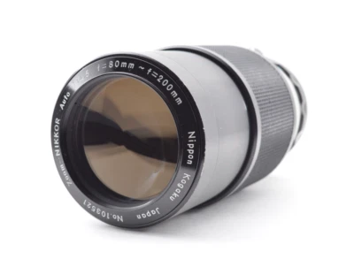 RARE!!!【Mint】Nikon Zoom-NIKKOR 80-200mm f/4.5 Non Ai for FE2,FM2 From Japan#1858 - Image 1 of 4