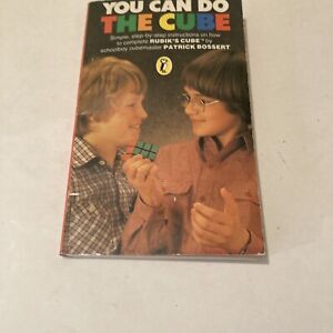 You Can Do The Cube by Patrick Bossert. Paperback. How-To. 1981. Vintage. Rubiks