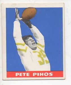 1948 Leaf Football Card #16 Pete Pihos-Philadelphia Eagles Ex Card