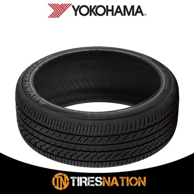 (1) New Yokohama ADVAN SPORT A/S+ 245/35R19/4 93Y Tires - Image 1 of 4