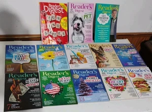 Reader’s Digest Konvolut 13 Zeitschriften 2013-2021 - Bild 1 von 4