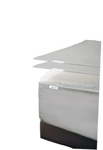 Zip On Fitted Sheet - Includes 1 Fitted Base + 2 Zip Sheet - Easy to Handle, - Picture 1 of 7
