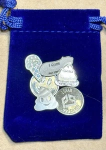 (6) Lingotti in argento da 1 grammo .999 con sacchetto - Foto 1 di 1