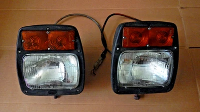 Meyer - Electro Lite - Luces de cabeza para quitanieves - Lámparas GE - Par de colección Foto 1 de 4