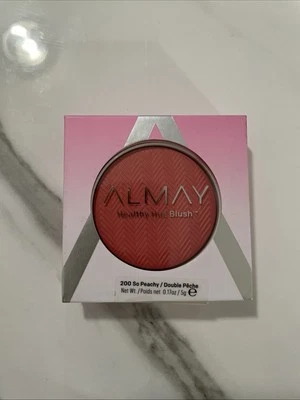 Almay Healthy Hue Pressed Powder Blush, So Peachy 200 - Image 1 of 2