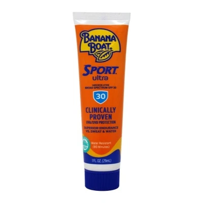 Loción protectora solar Banana Boat Sport Performance FPS 30 1 OZ Foto 1 de 2